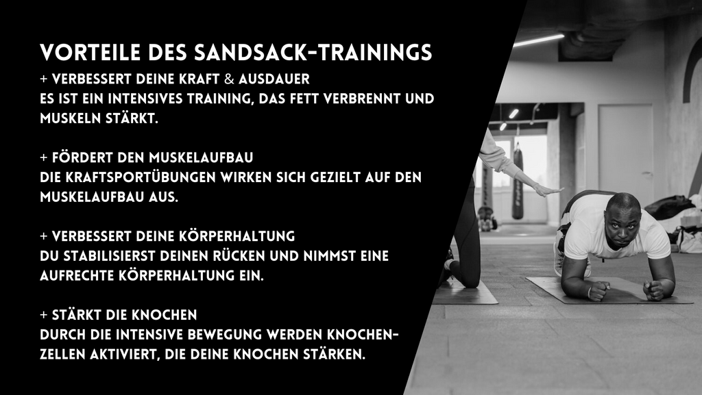 Vorteile des regelmäßigen Sandsack-Trainings