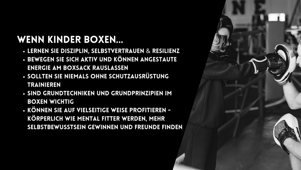 Was beim Kinderboxen beachtet werden sollte