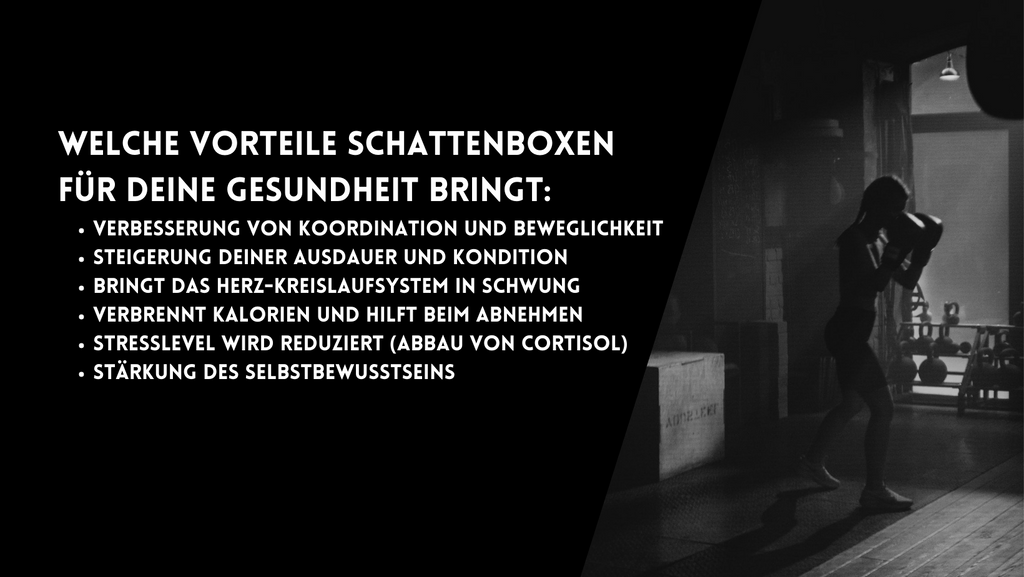 Vorteile des Schattenboxens für die Gesundheit