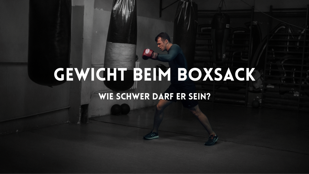 Wie schwer darf ein Boxsack sein?