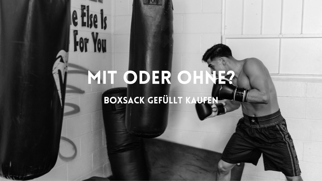 Boxsack mit Füllung kaufen?