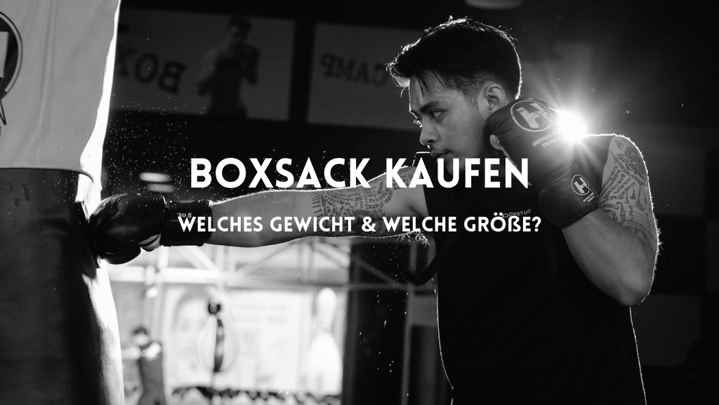 Boxer am Boxsack