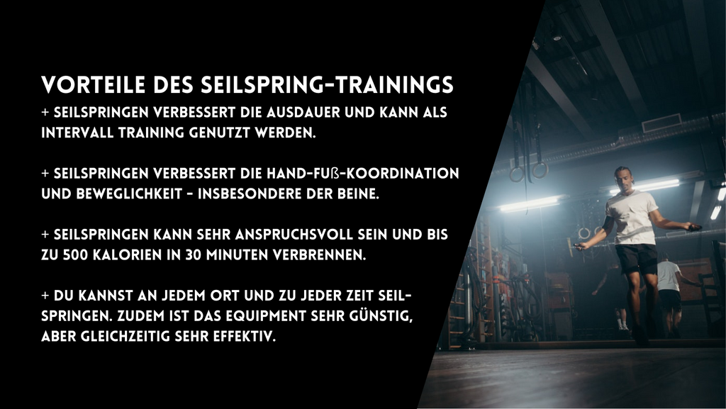 Vorteile vom Seilspringen für Boxer