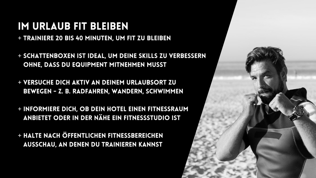 Workout-Tipps für den Urlaub